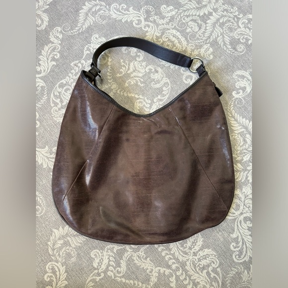 Brown Leather Hobo Purse - Picture 5 of 5